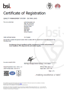 BSI Certification - LivFul